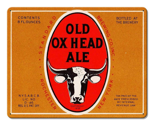 OLD OX HEAD 15 x 12