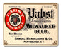 OLD PABST AD 15 x 12