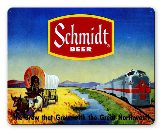 SCHMIDT AD WAGON TRAIN 15 x 12