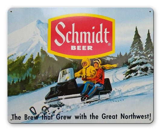 SCHMIDT AD SNOWMOBILE 15 x 12