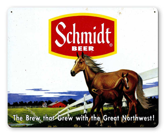 SCHMIDT AD HORSES 15 x 12