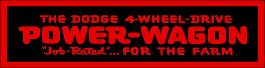 DODGE POWER WAGON 20 x 5