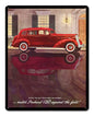 PACKARD RED 1936 12 x 15