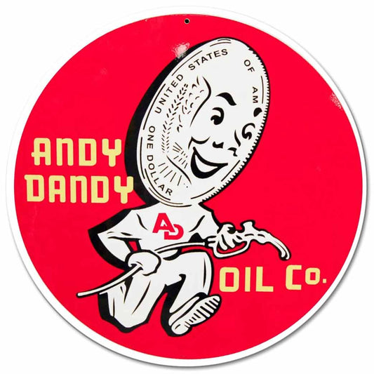 ANDY DANDY OIL CO. 14 x 14