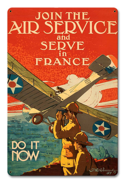 JOIN AIR SERVICE FRANCE 12 x 18