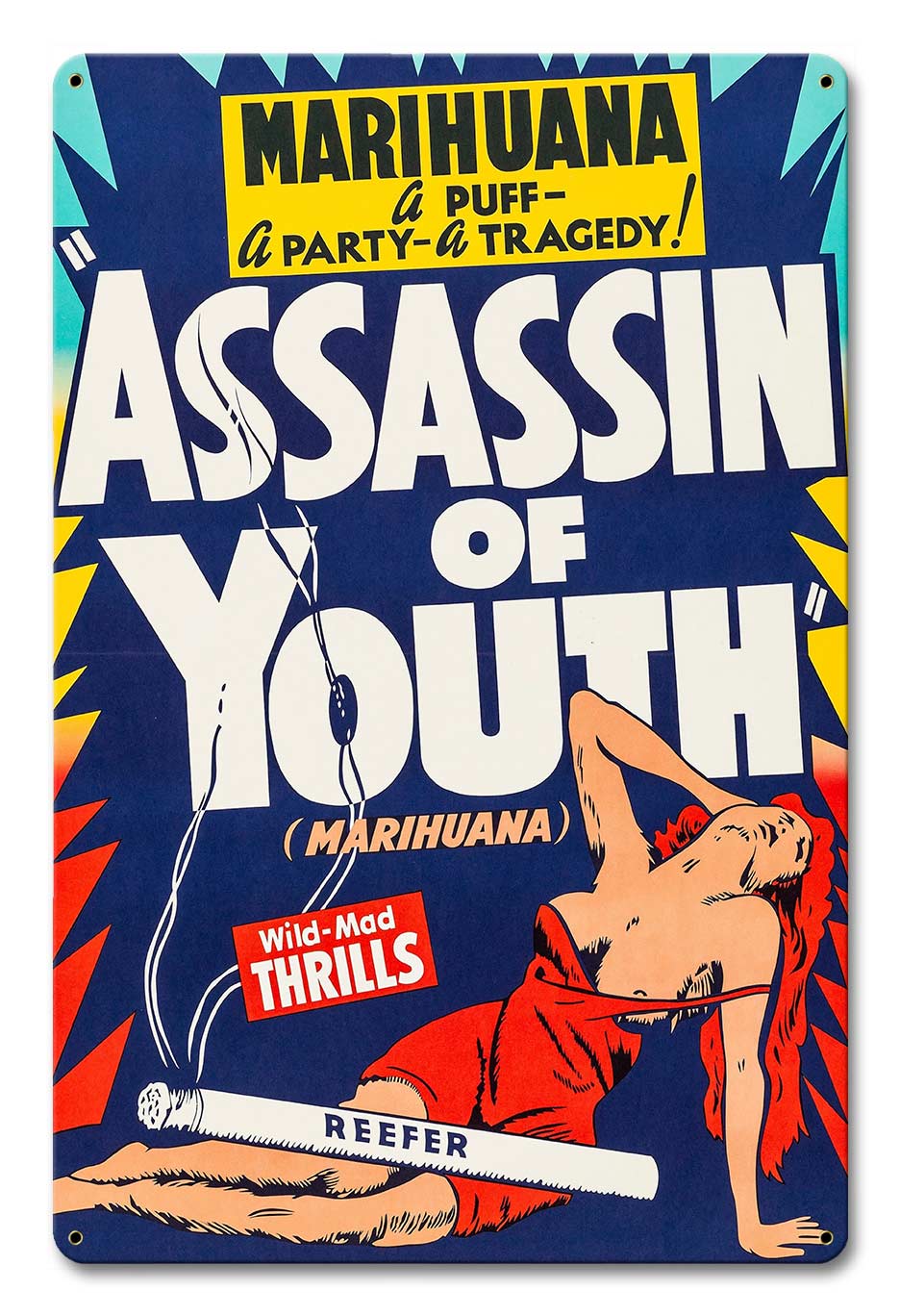 ASSASSIN OF YOUTH 12 x 18