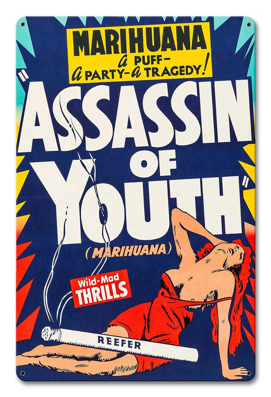 ASSASSIN OF YOUTH 12 x 18