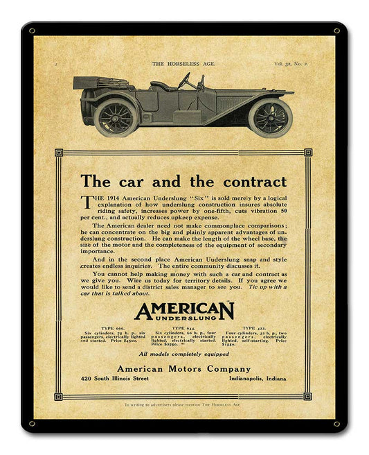 AMERICAN UNDERSLUNG 12 x 15