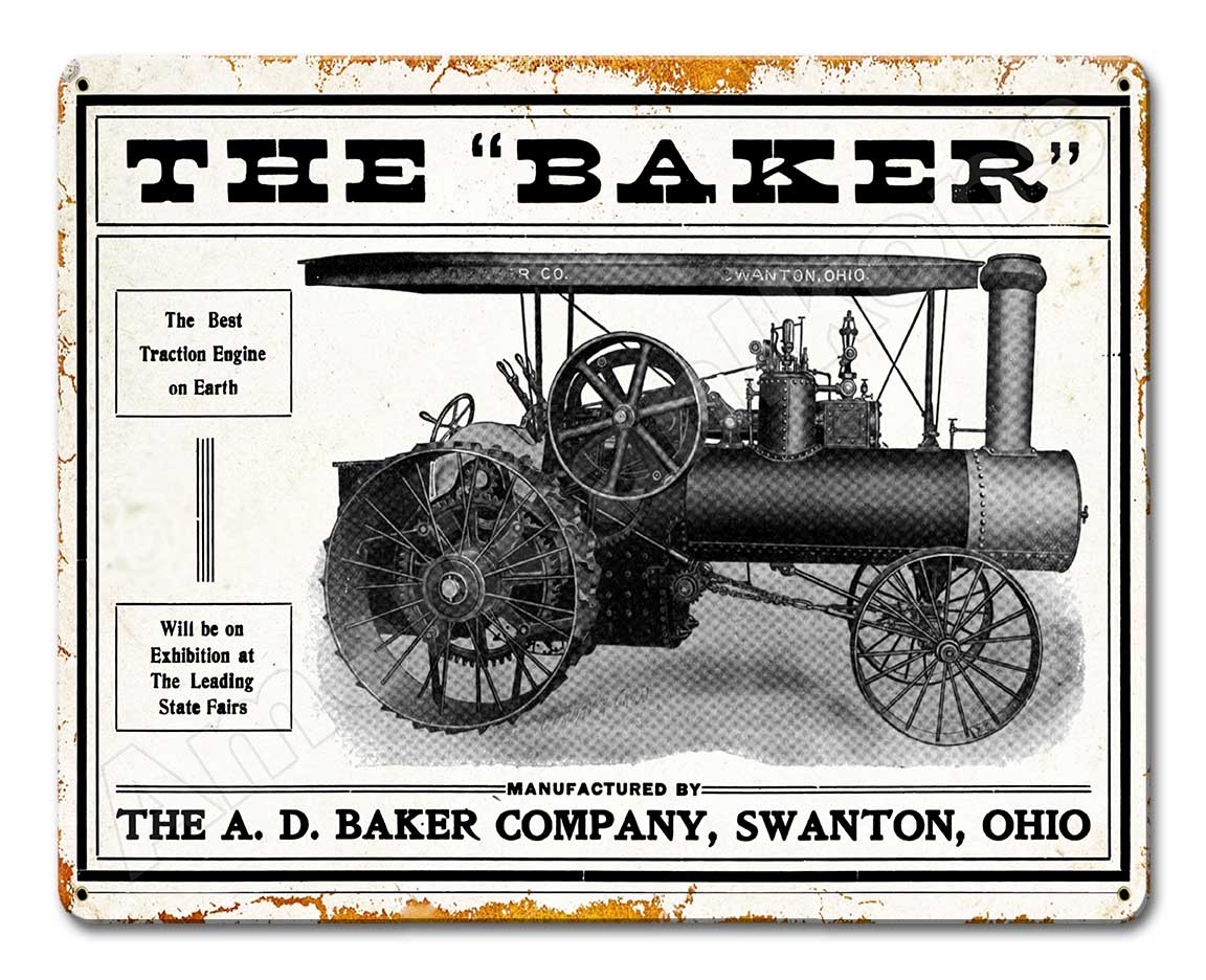 THE BAKER RUSTED 15 x 12