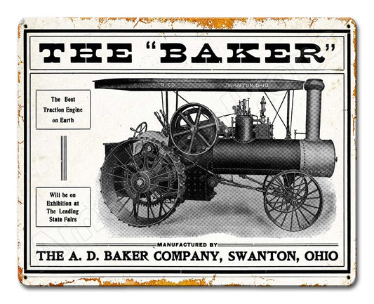 THE BAKER RUSTED 15 x 12