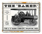 THE BAKER RUSTED 15 x 12