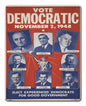 VOTE DEMOCRATIC 1948 12 x 15