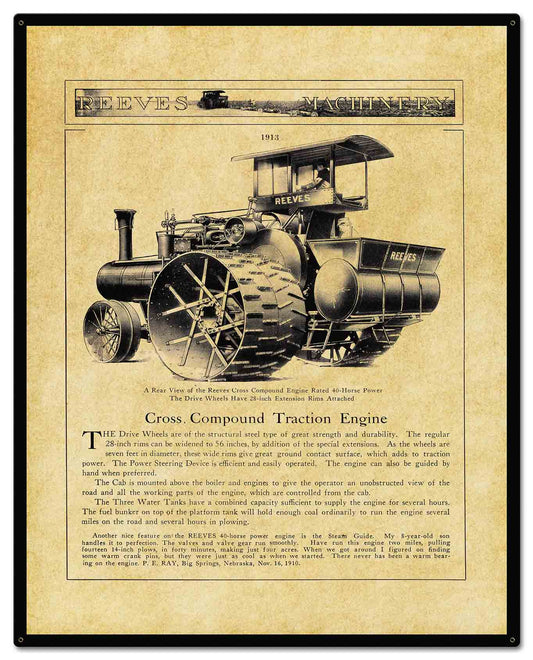 REEVES 1913 24 x 30