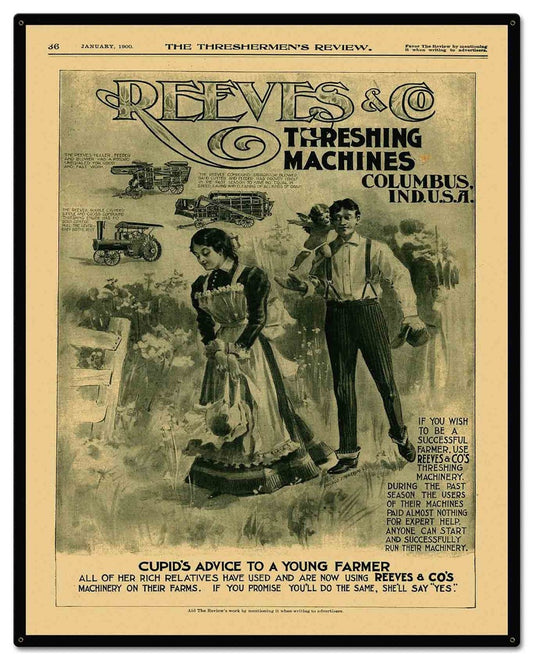REEVES THRESHERMAN'S REVIEW COVER 24 x 30