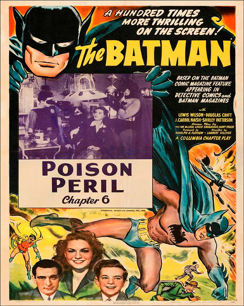 BATMAN POISON PERIL 12 x 15