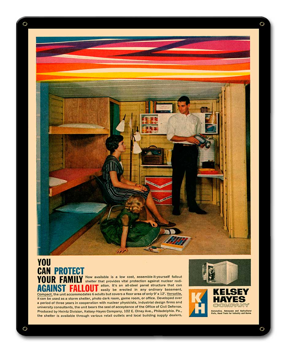 KELSEY HAYES FALLOUT SHELTER 12 x 15