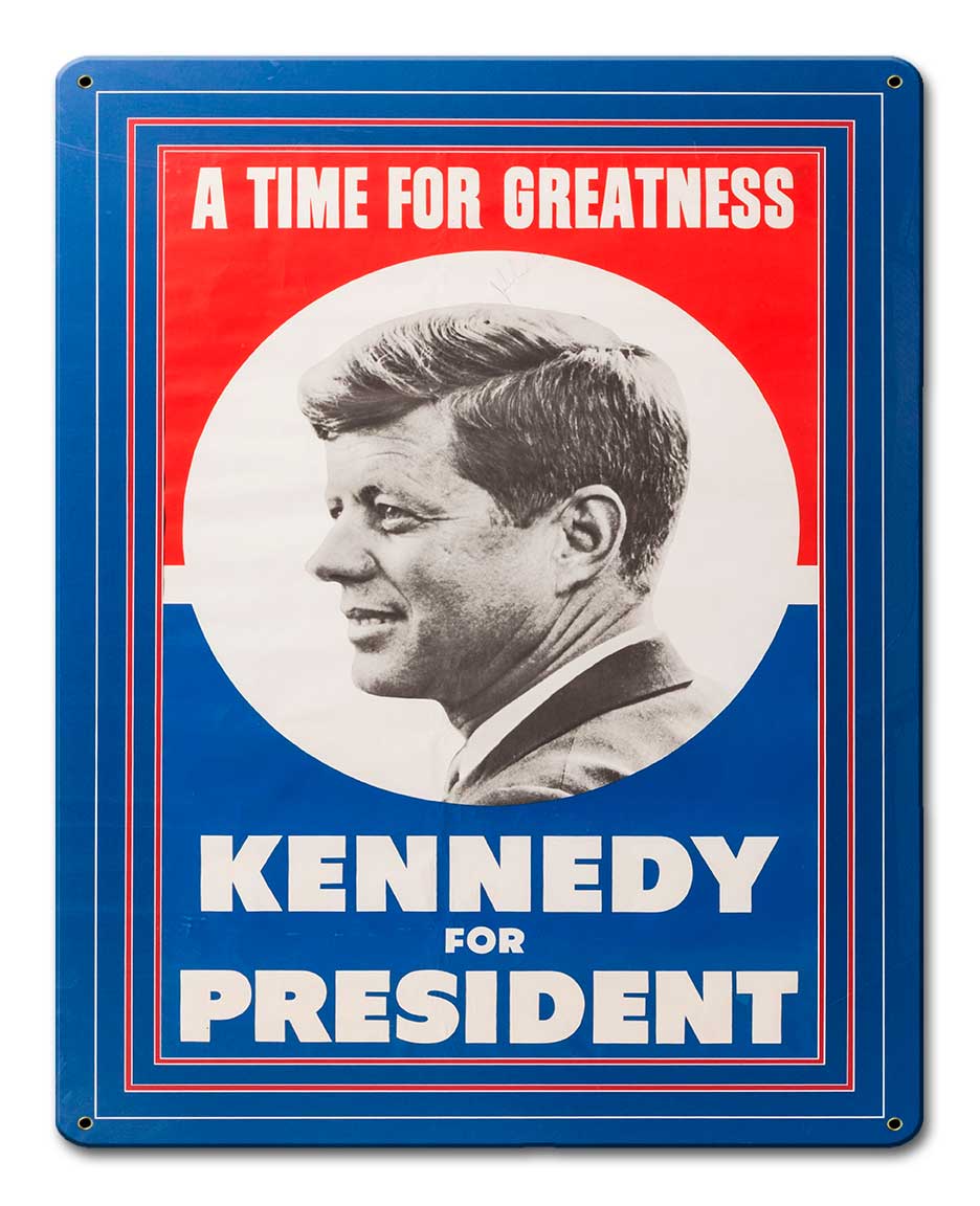 KENNEDY FOR PRESIDENT GREATNESS 12 x 15