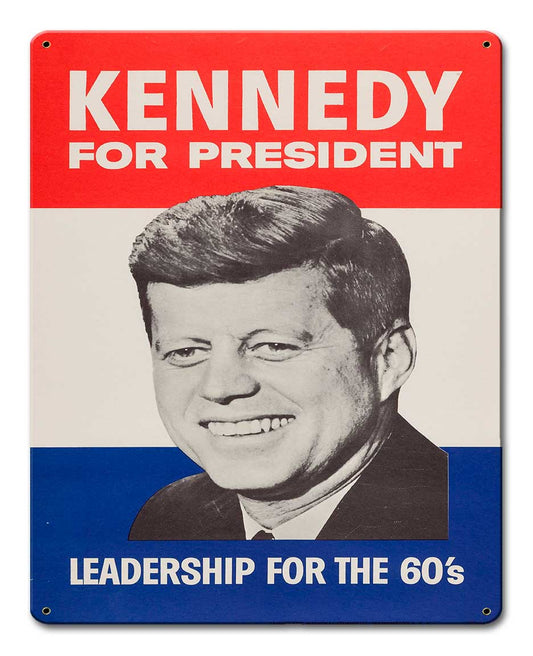 KENNEDY FOR PRESIDENT LEADERSHIP 12 x 15