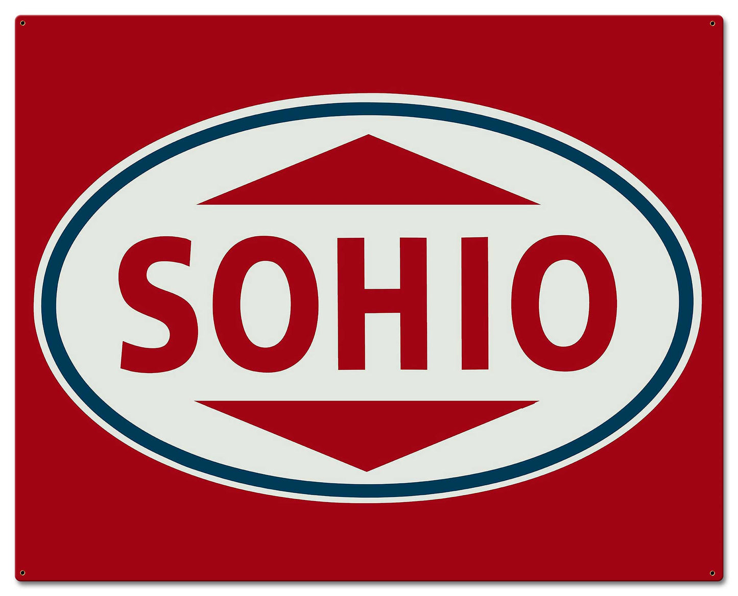 SOHIO RED 30 x 24
