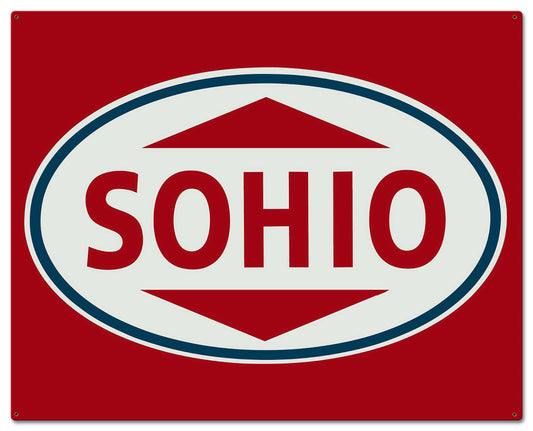 SOHIO RED 30 x 24
