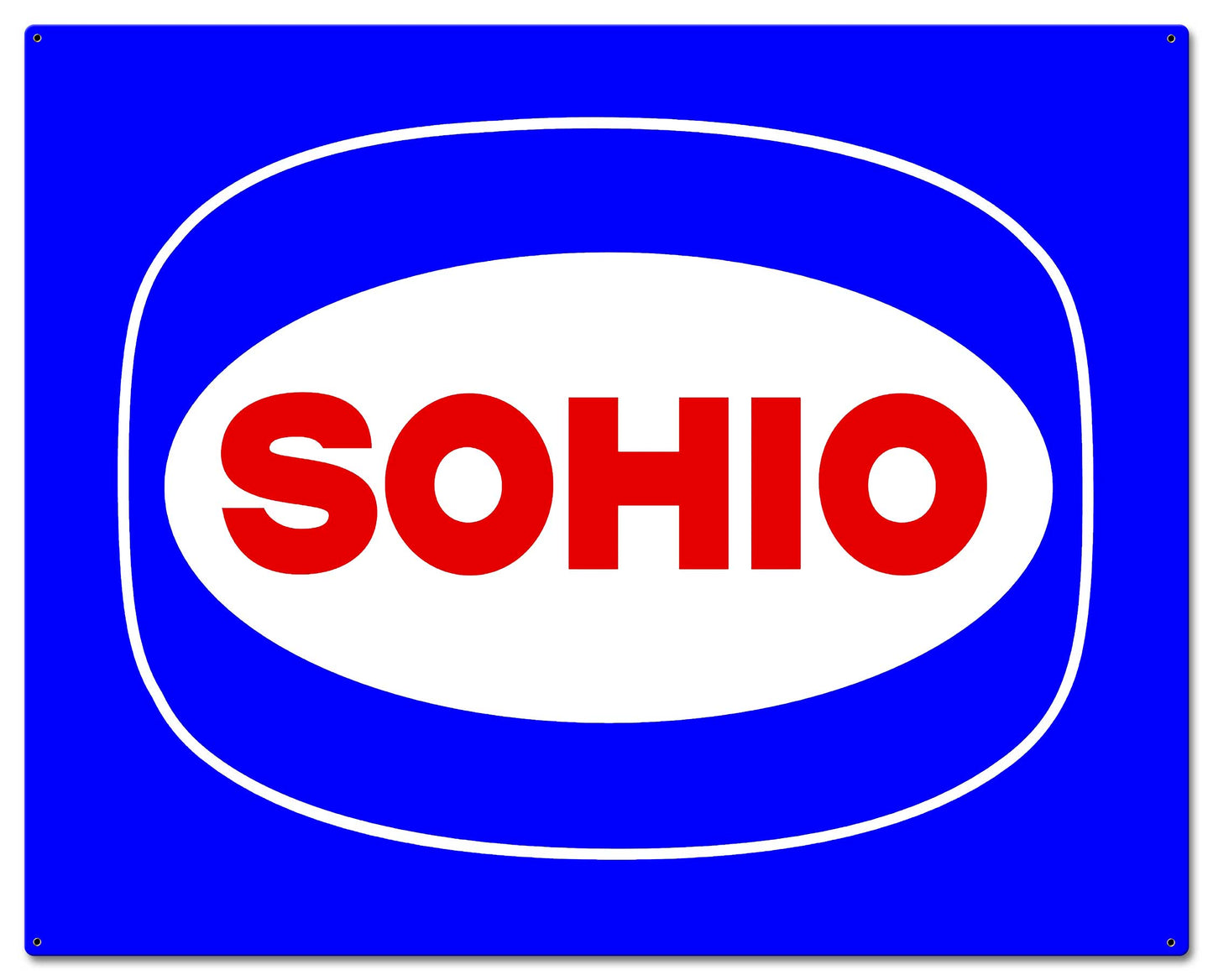 SOHIO BLUE 30 x 24
