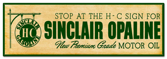 1946 SINCLAIR MOTOR OIL 36 x 12