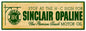 1946 SINCLAIR MOTOR OIL 36 x 12