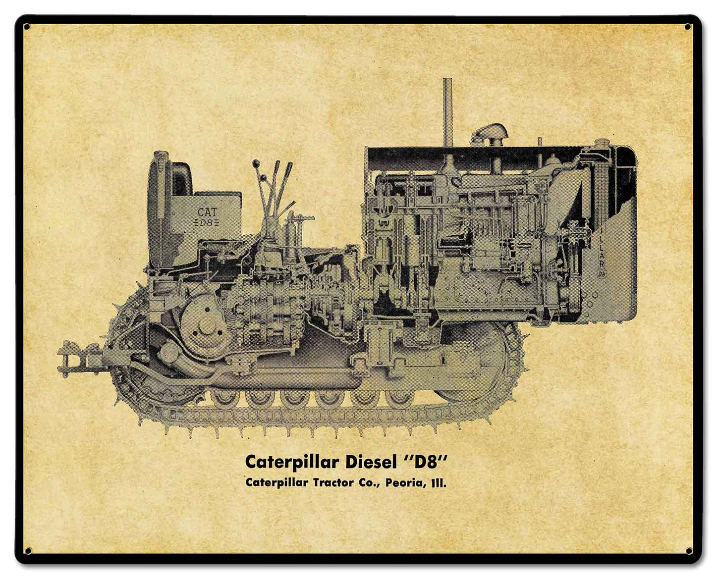 CATERPILLAR DIESEL D8 30 x 24