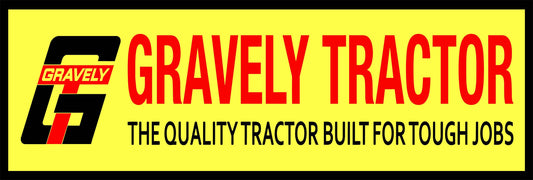 GRAVELY TRACTOR 36 x 12