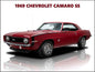 1969 CHEVROLET CAMARO SS 16 x 12