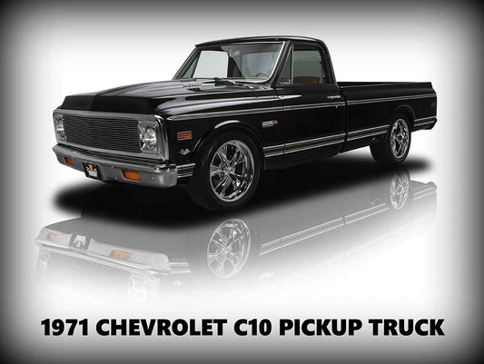 1971 CHEVROLET C10 16 x 12