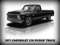 1971 CHEVROLET C10 16 x 12
