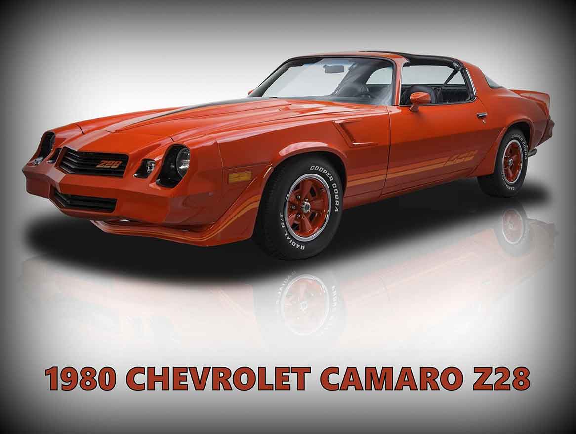 1980 CHEVROLET CAMARO Z28 16 x 12
