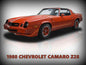 1980 CHEVROLET CAMARO Z28 16 x 12