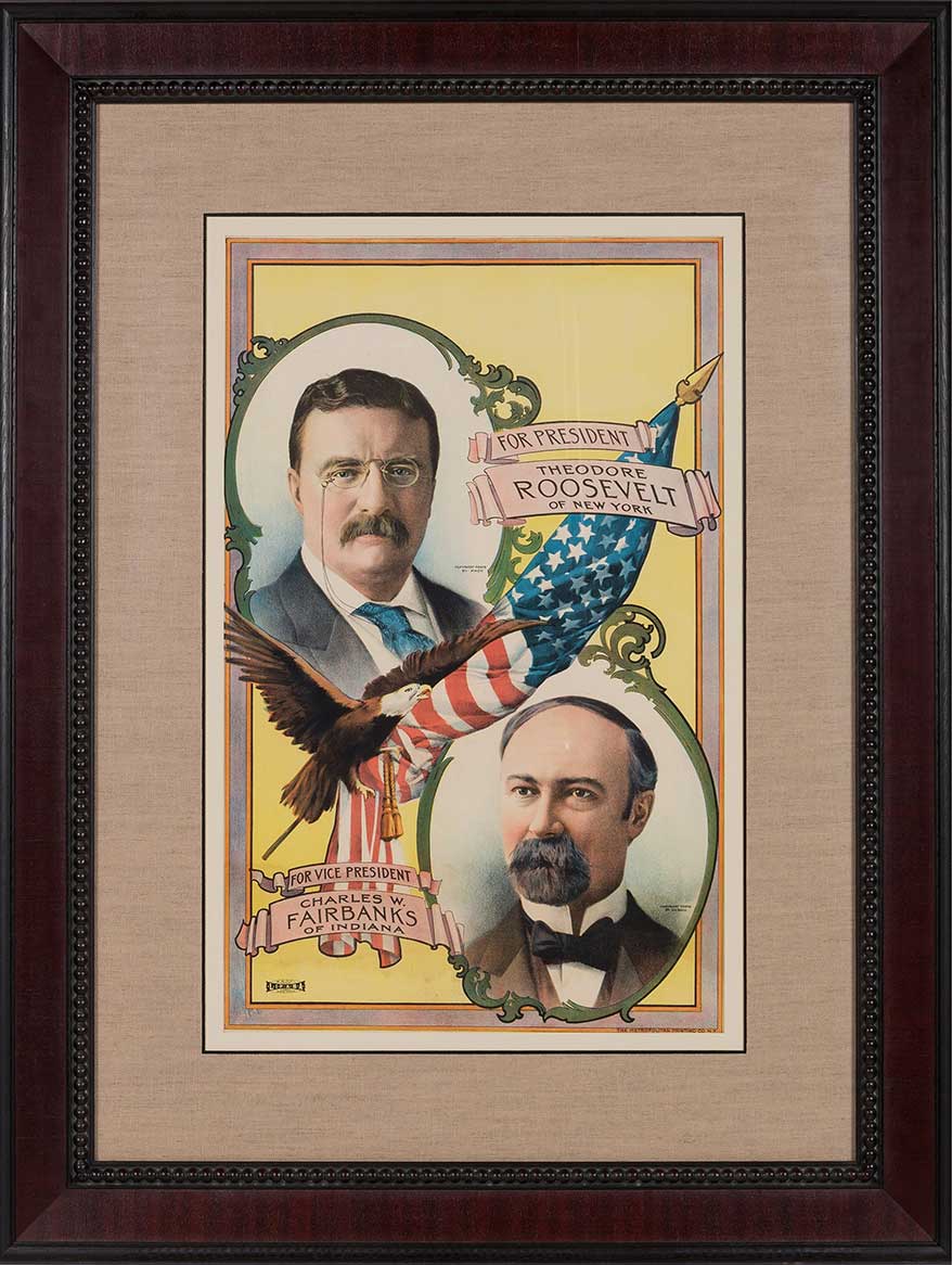 1904 T ROOSEVELT 12 x 16