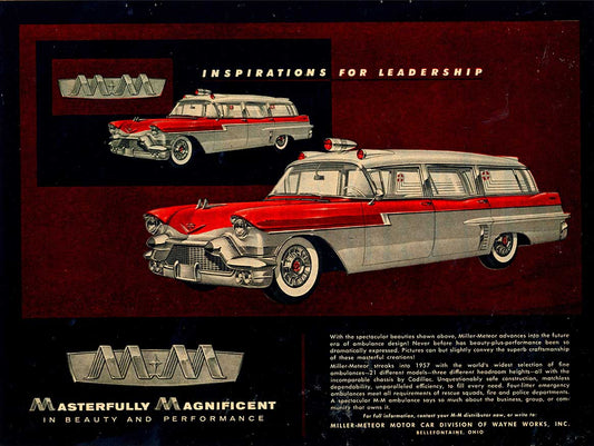 1957 MILLER METEOR 16 x 12