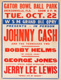 1957 JOHNNY CASH 12 x 16