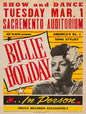 1949 BILLIE HOLIDAY SACRAMENTO 12 x 16