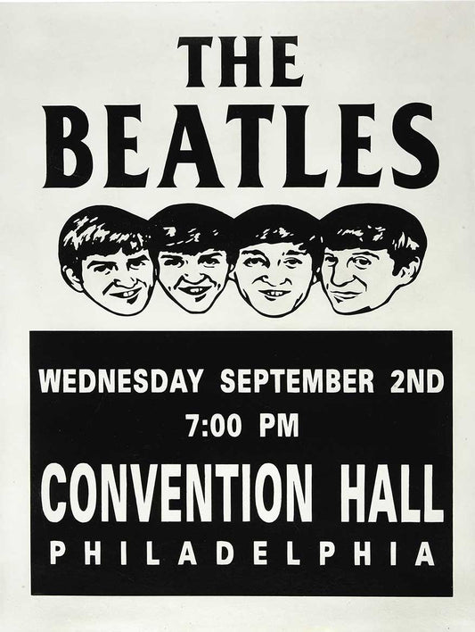 1964 BEATLES PHILLY 12 x 16