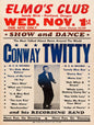 1961 CONWAY TWITTY 12 x 16