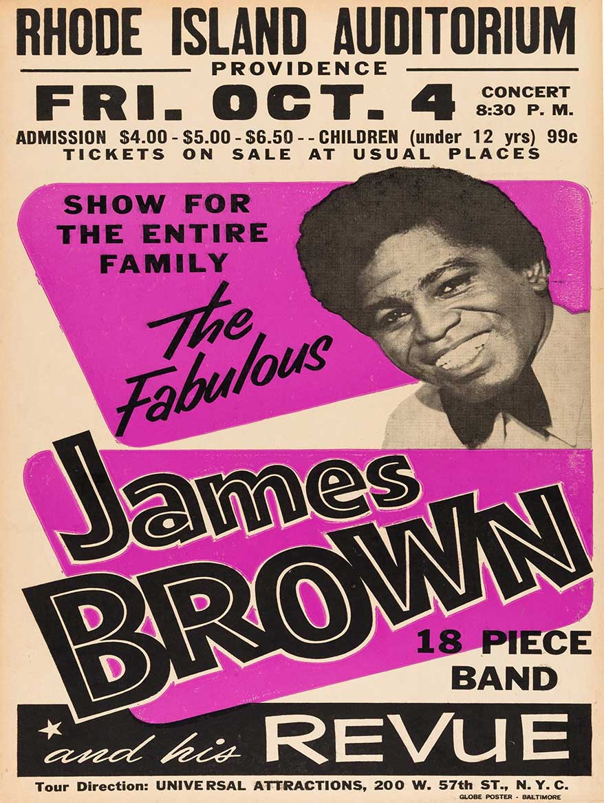 1968 JAMES BROWN 12 x 16