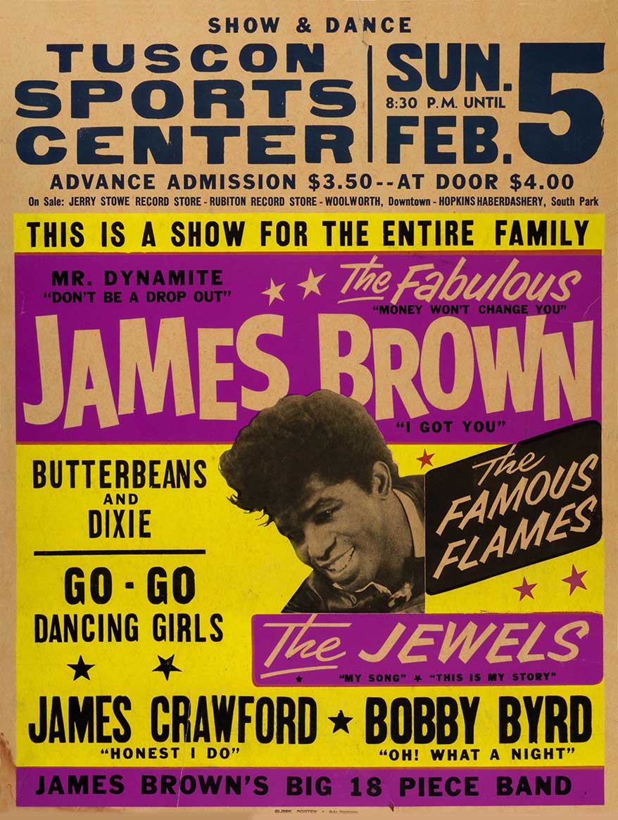 1967 JAMES BROWN 12 x 16