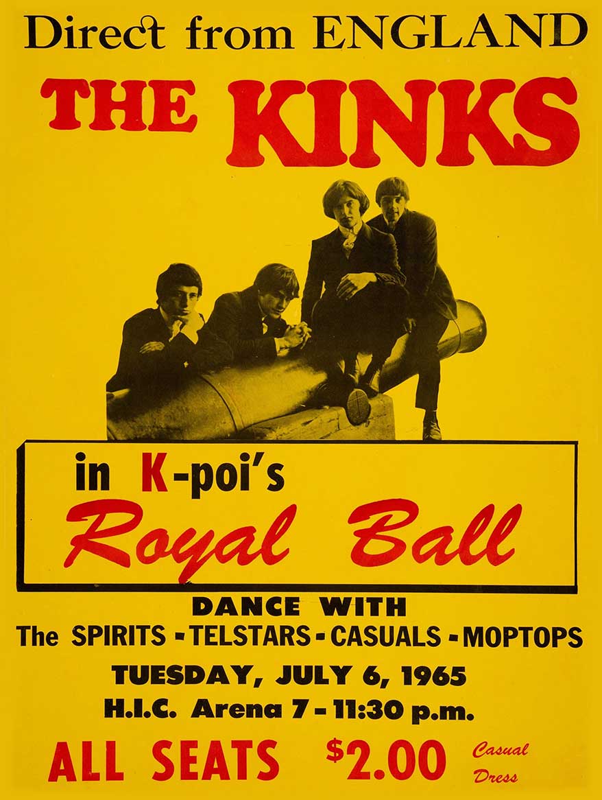 1965 KINKS 12 x 16