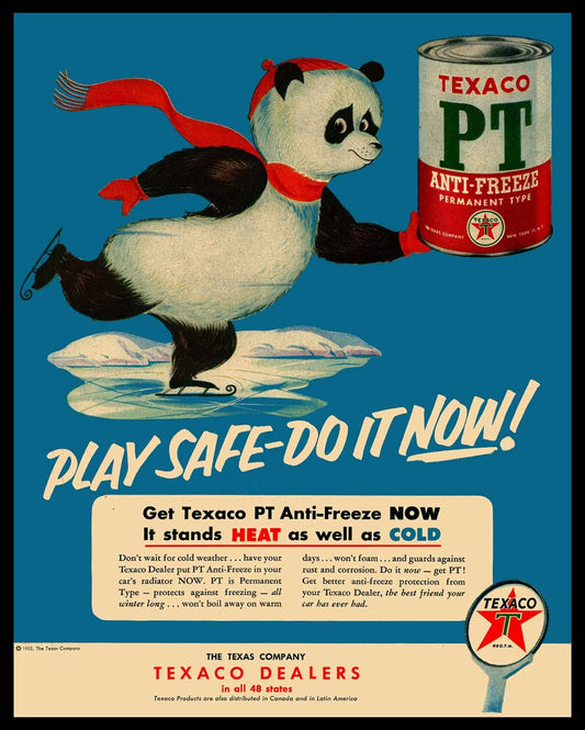 TEXACO ANTIFREEZE AD 24 x 30