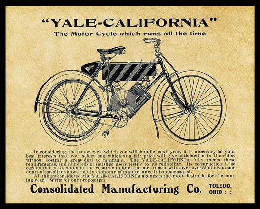 STUKA 1906 YALE 30 x 24