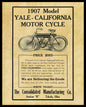 YALE CALIFORNIA MOTORCYLCE 24 x 30