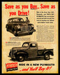1941 PLYMOUTH TRUCK 24 x 30