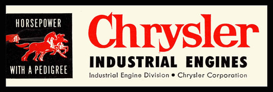 CHRYSLER INDUSTRIAL 36 x 12