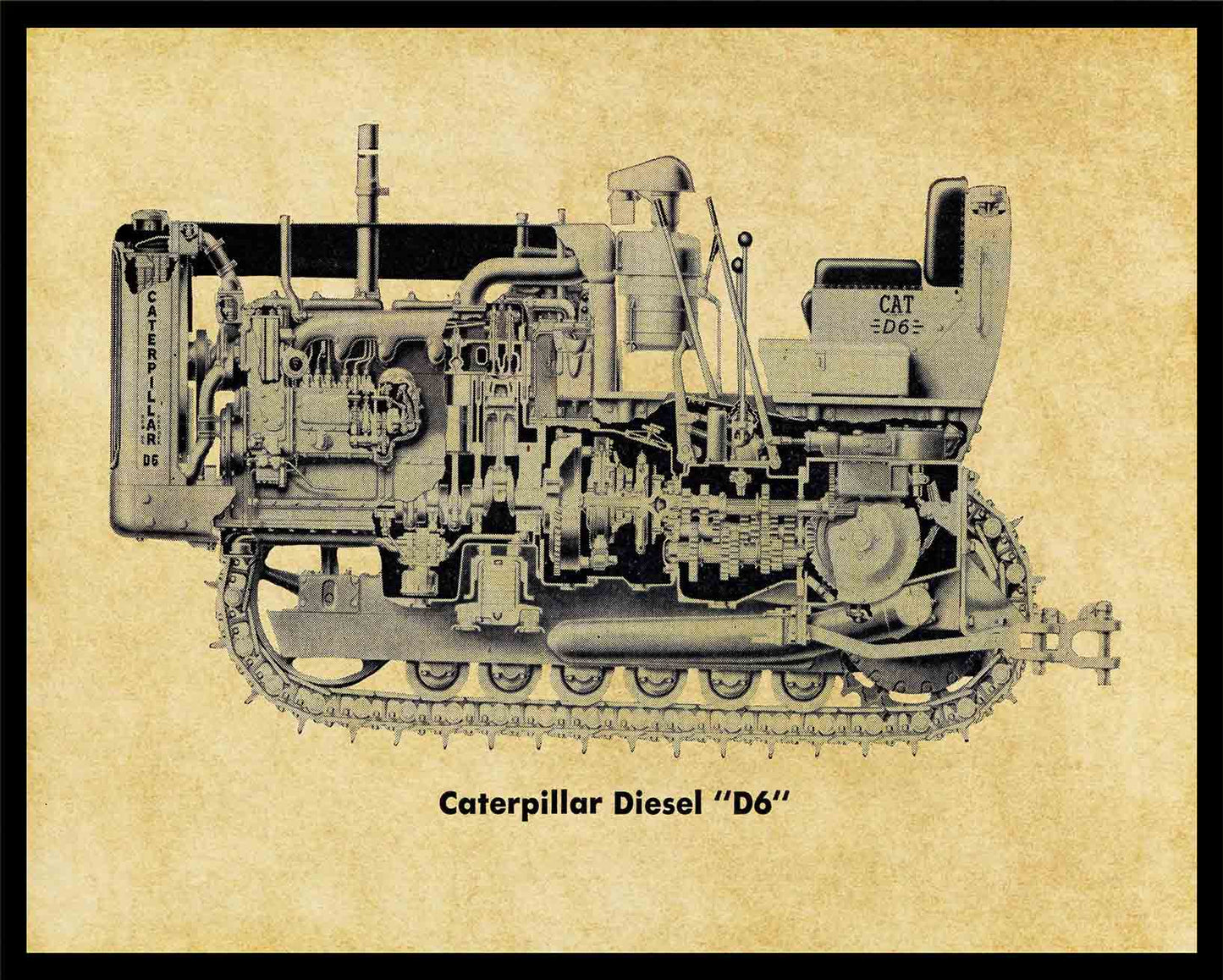 CATERPILLAR DIESEL D6 30 x 24