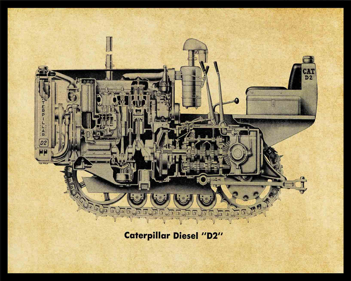 CATERPILLAR DIESEL D2 30 x 24